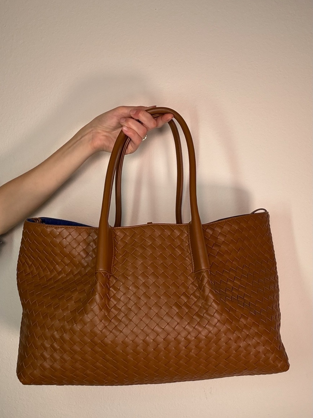 Bottega Veneta pinacoteca Leather Tote